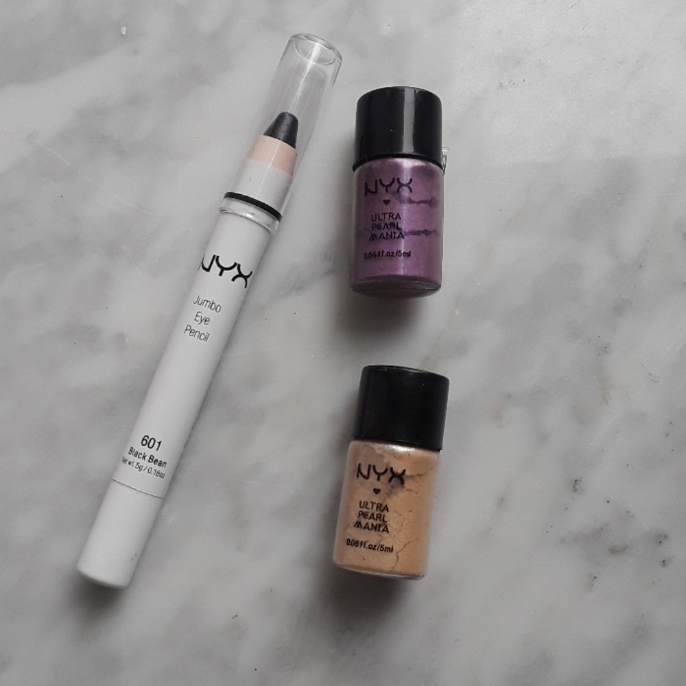 NYX Lot Jumbo Pencil Black Bean & Ultra Pearl